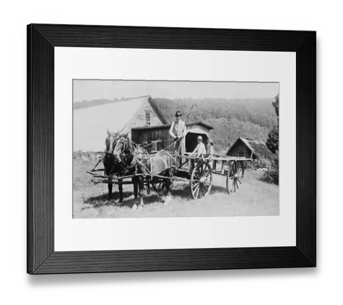 Framed Print : New American President on his fathers farm. 13 August 1923 Framed Print : New American President on his fathers farm. 13 August 1923