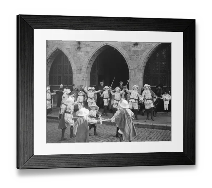 Framed Print : Shrove Tuesday carnival at Binch in Binch Dancing in front of the town hall 25 Framed Print : Shrove Tuesday carnival at Binch in Binch Dancing in front of the town hall 25