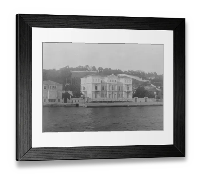 Framed Print : Britains New Embassy at Bosphorus Formerly the property of Austria Hungary, it Framed Print : Britains New Embassy at Bosphorus Formerly the property of Austria Hungary, it