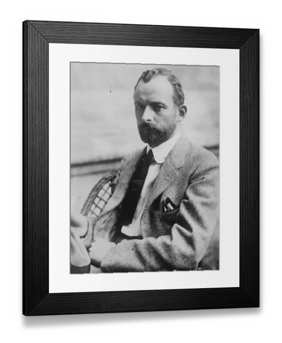 Framed Print : Count Moritz Esternazy. Former Hungarian Premier, who some time ago abandoned Framed Print : Count Moritz Esternazy. Former Hungarian Premier, who some time ago abandoned