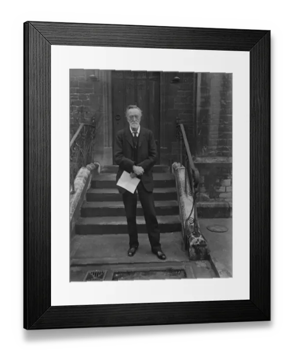 Framed Print : Sir Walter Parrott. The Kings organist. Windsor Castle. 13 February 1923 Framed Print : Sir Walter Parrott. The Kings organist. Windsor Castle. 13 February 1923