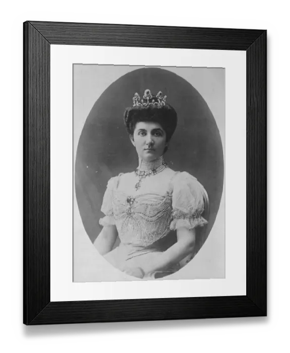 Framed Print : The Queen of Italy 12 February 1923 Princess Victoria Eugenie of Battenberg Framed Print : The Queen of Italy 12 February 1923 Princess Victoria Eugenie of Battenberg
