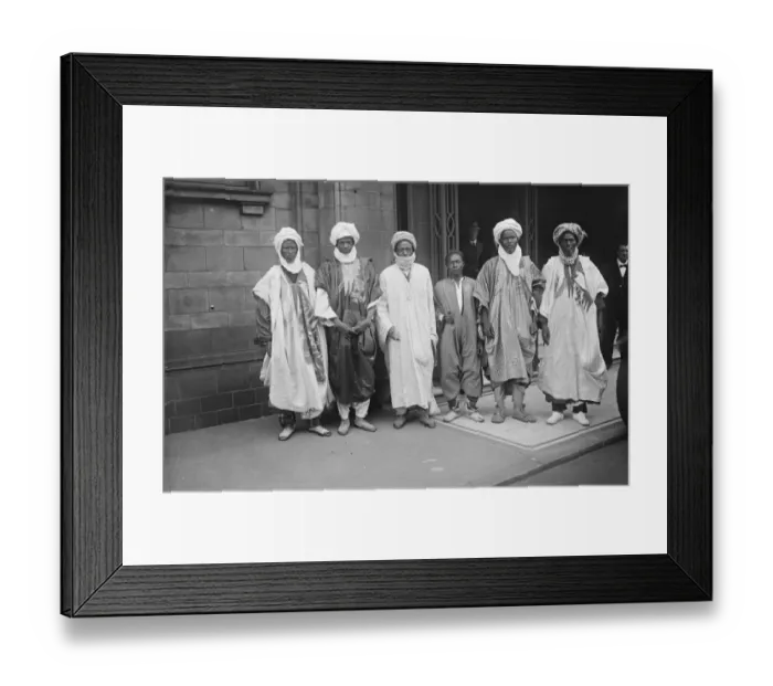Framed Print : Nigerian Prince in London The Emir Katsina, one of the ruling Princes of Nigeria Framed Print : Nigerian Prince in London The Emir Katsina, one of the ruling Princes of Nigeria