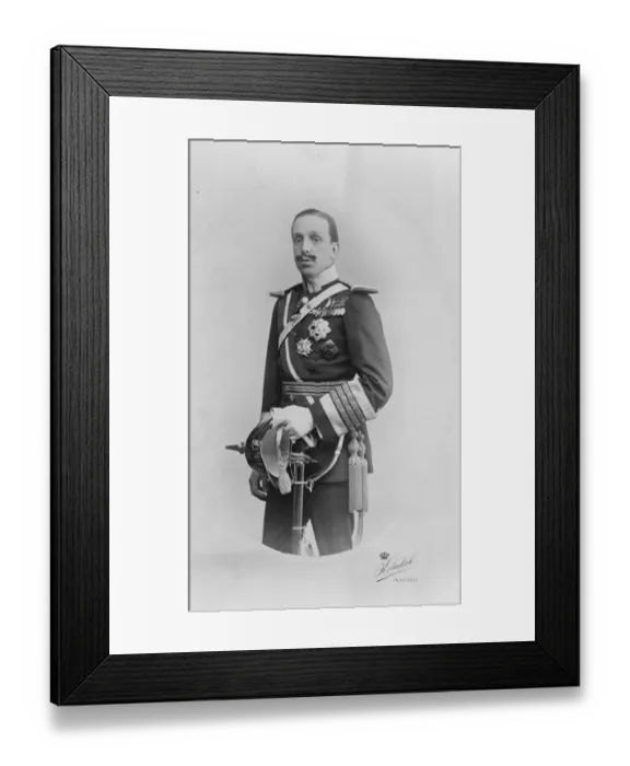 Framed Print : King Alfonso of Spain. 10 February 1925