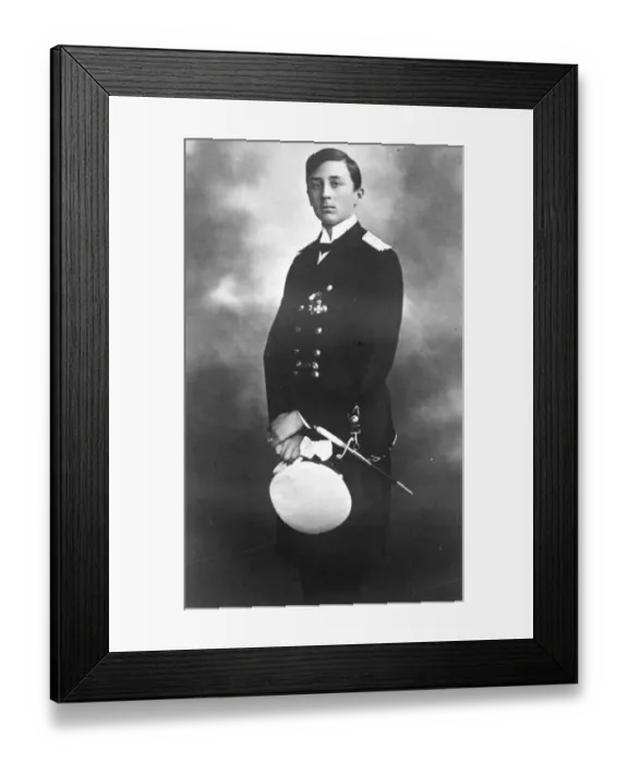 Framed Print : King Boriss Brother Returns Prince Cyril of Bulgaria, who has returned to the country
