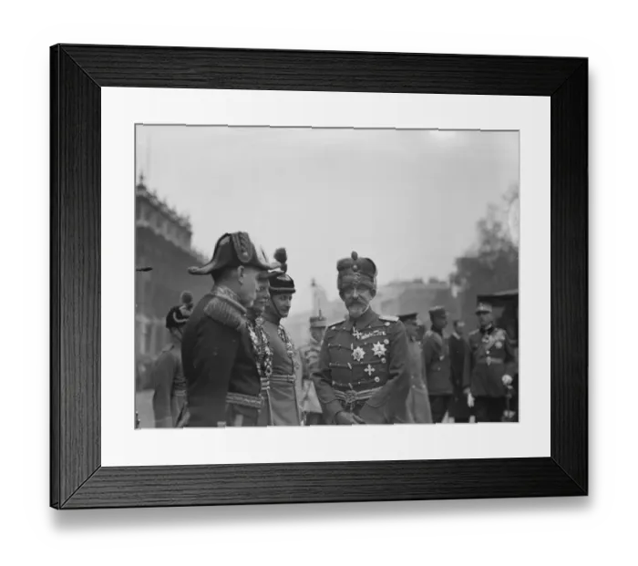 Framed Print : The King of Romania at the Cenotaph 12 May 1924 Framed Print : The King of Romania at the Cenotaph 12 May 1924