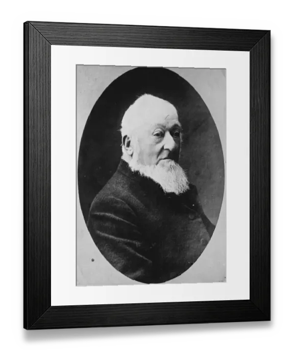 Framed Print : Englands oldest clergyman. The Rev D R Norman, rector and formerly rector Framed Print : Englands oldest clergyman. The Rev D R Norman, rector and formerly rector