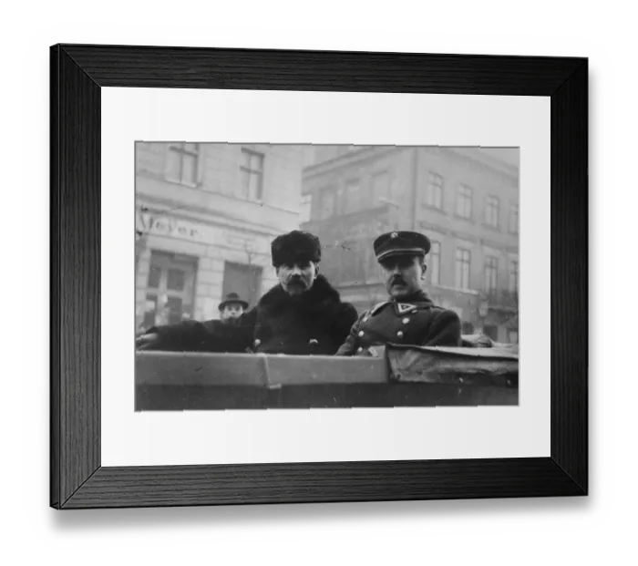 Framed Print : Anthony Smetona and Major Jakutis. 18 December 1926 Framed Print : Anthony Smetona and Major Jakutis. 18 December 1926