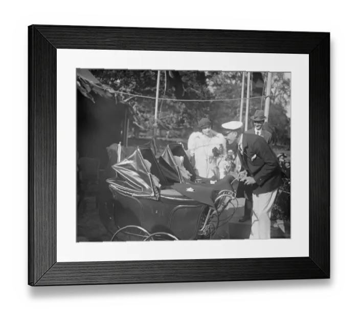 Framed Print : Marques of Angleseys tenants and the Anglesey twins Twin son and daughter of Lord Framed Print : Marques of Angleseys tenants and the Anglesey twins Twin son and daughter of Lord
