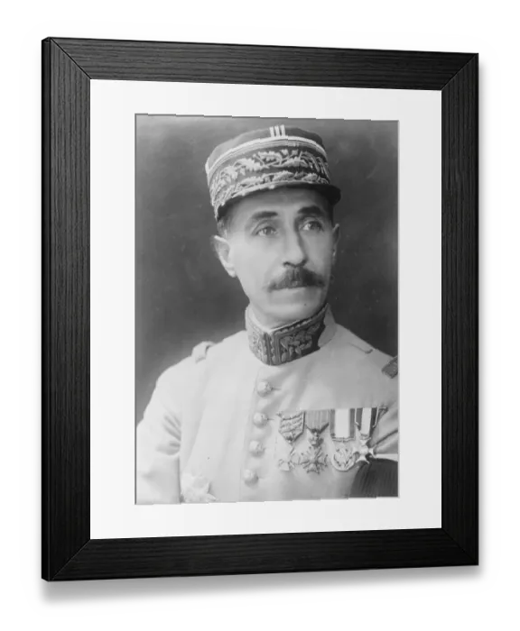 Framed Print : New Chief of the French General staff. General Buat. 8 March 1924 Framed Print : New Chief of the French General staff. General Buat. 8 March 1924