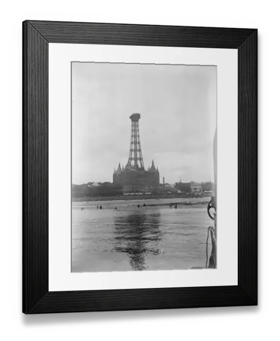 Framed Print : New Brighton Tower at New Brighton on the Wirral Peninsula in Merseyside England Famous Framed Print : New Brighton Tower at New Brighton on the Wirral Peninsula in Merseyside England Famous
