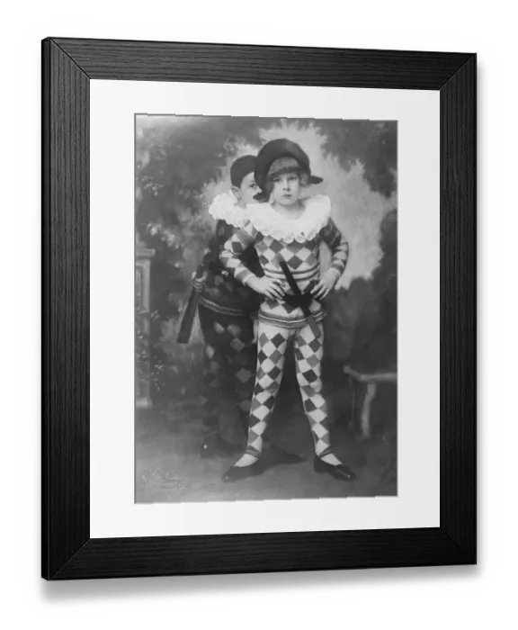 Framed Print : Nephews of Polish President Win First Fancy Dress Prize The two brothers Seppanoio Framed Print : Nephews of Polish President Win First Fancy Dress Prize The two brothers Seppanoio