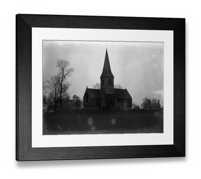 Framed Print : All Saints Church, Cranham, Essex, where the remains of General James Oglethorpe Framed Print : All Saints Church, Cranham, Essex, where the remains of General James Oglethorpe