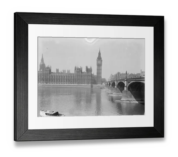 Framed Print : London, Houses of Parliament, Westminster 20 May 1927 Framed Print : London, Houses of Parliament, Westminster 20 May 1927