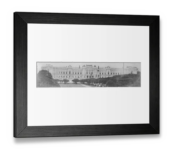Framed Print : Tokyo Japan The Asakusa Imperial Palace where the Prince of Wales will live during Framed Print : Tokyo Japan The Asakusa Imperial Palace where the Prince of Wales will live during