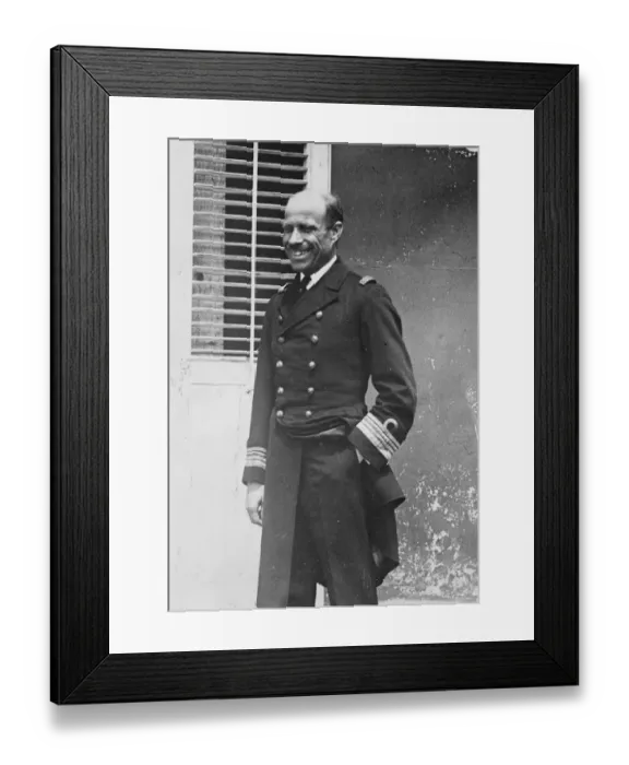 Framed Print : A cheerful revolutionist. Commander Jose Medes Cabecadas, one of the leaders