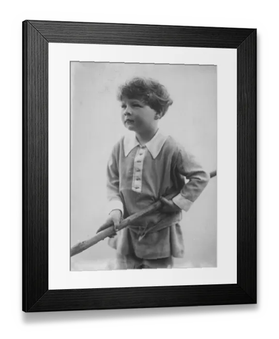 Framed Print : New portrait of Princes Mihail of Romania. 26 March 1926 Framed Print : New portrait of Princes Mihail of Romania. 26 March 1926