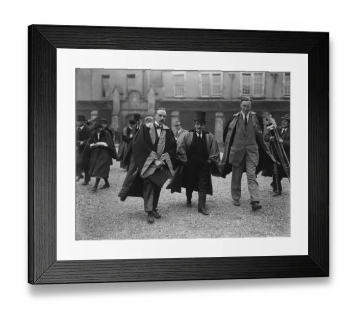 Framed Print : St Andrews Celebrations Sir James Matthew Barrie, 1st Baronet in the middle 4 May 1922 Framed Print : St Andrews Celebrations Sir James Matthew Barrie, 1st Baronet in the middle 4 May 1922
