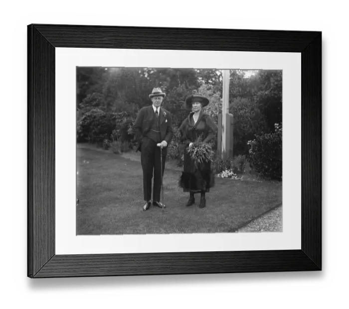 Framed Print : Col A Cooper Rawson, MP. Posed. 1925