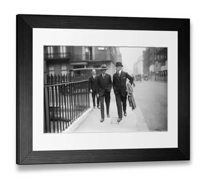 Framed Print : A sailor Prince on leave. Prince Nicholas of Romania who is on leave from HMS Benbow