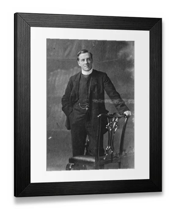 Framed Print : A New Bishopric The Rev Harry St John Stirling Woollcombs, Sub Dean and honorary