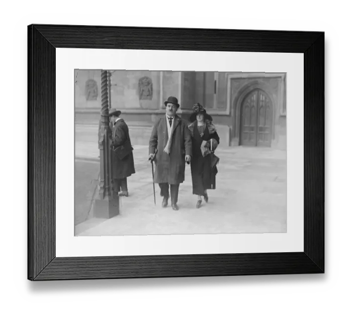 Framed Print : State opening of Parliament. Mr Jack Hayes, ex Policeman MP for Liverpool. 15