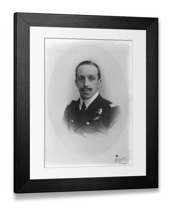 Framed Print : A new photograph of King Alfonso. 13 March 1924 Framed Print : A new photograph of King Alfonso. 13 March 1924
