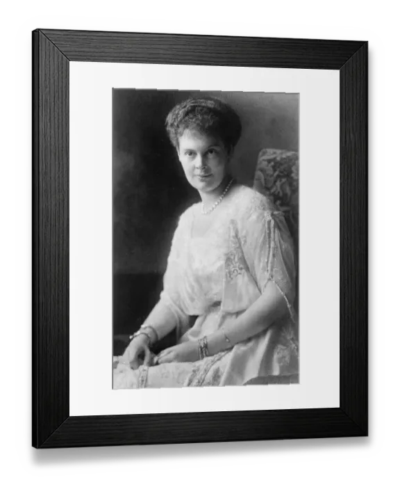Framed Print : Now running a hat shop in Berlin. Original caption: Princess Cecilia, ex German Framed Print : Now running a hat shop in Berlin. Original caption: Princess Cecilia, ex German