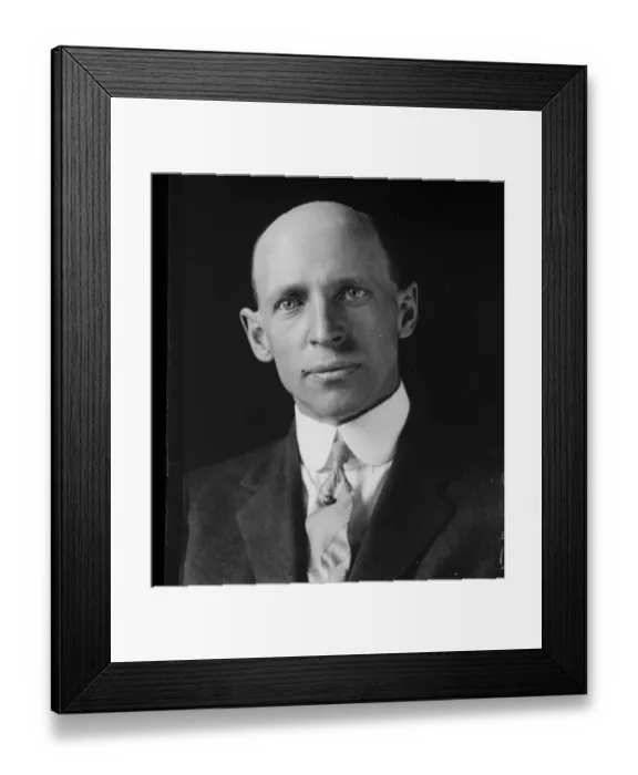 Framed Print : L J Cole ( American authority on animal breeding, delegate to the Scottish Cattle