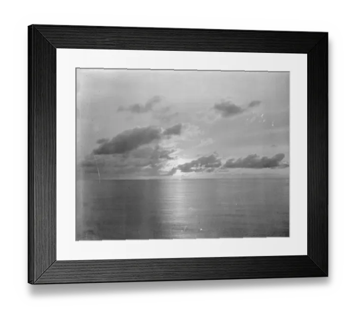 Framed Print : Sun set in India 1922 Framed Print : Sun set in India 1922