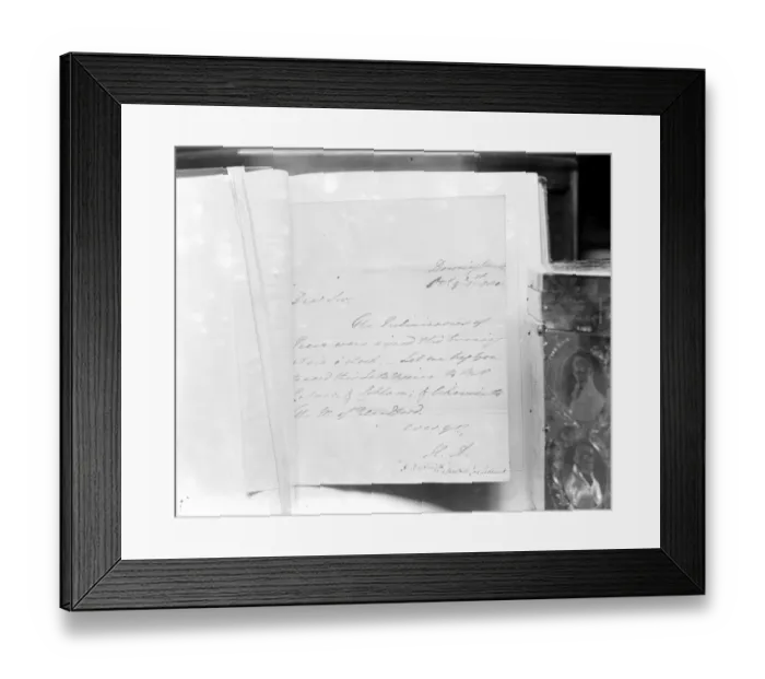 Framed Print : The famous Westminster Tobacco box, taken for Mr Langford Read. 1 October 1924 Framed Print : The famous Westminster Tobacco box, taken for Mr Langford Read. 1 October 1924