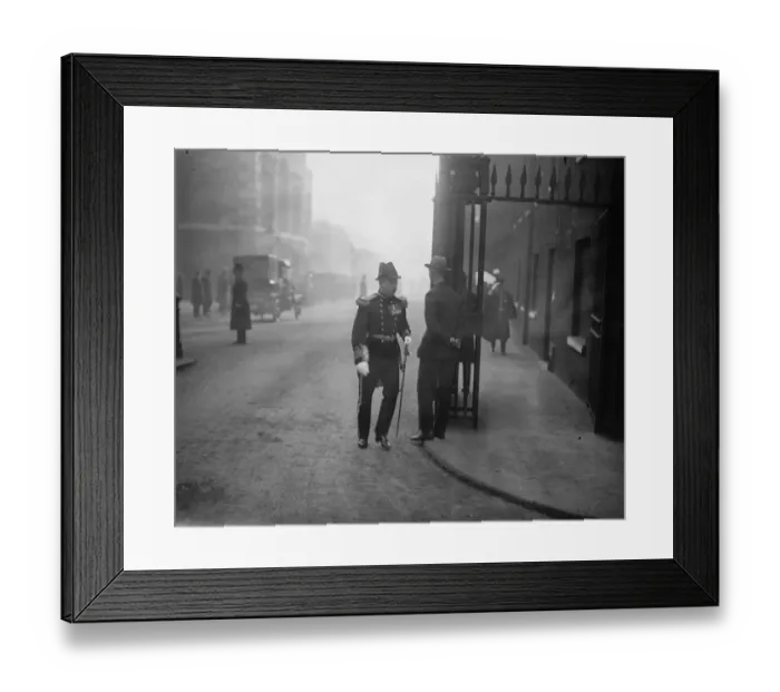 Framed Print : Investiture at Buckingham Palace London Captain Gordon Campbell, Royal Navy, Victoria
