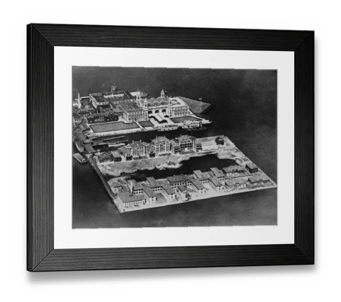 Framed Print : Notorious American immigrant depot to be closed. Ellis Island, which the department Framed Print : Notorious American immigrant depot to be closed. Ellis Island, which the department