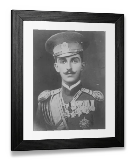 Framed Print : Prince peter of Montenegro 9 January 1926 Framed Print : Prince peter of Montenegro 9 January 1926