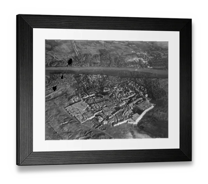 Framed Print : Babylon. A remarkable aerial picture just received in London. 27 September 1928 Framed Print : Babylon. A remarkable aerial picture just received in London. 27 September 1928