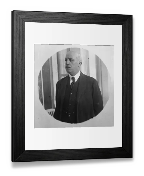 Framed Print : Monsieur Roussos. Leader of Liberal Republicans ( Greece ). 17 January 1924