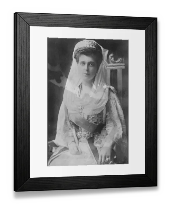Framed Print : Princess Nicholas who with her husband, Nicholas, Prince Andrews elder brother Framed Print : Princess Nicholas who with her husband, Nicholas, Prince Andrews elder brother