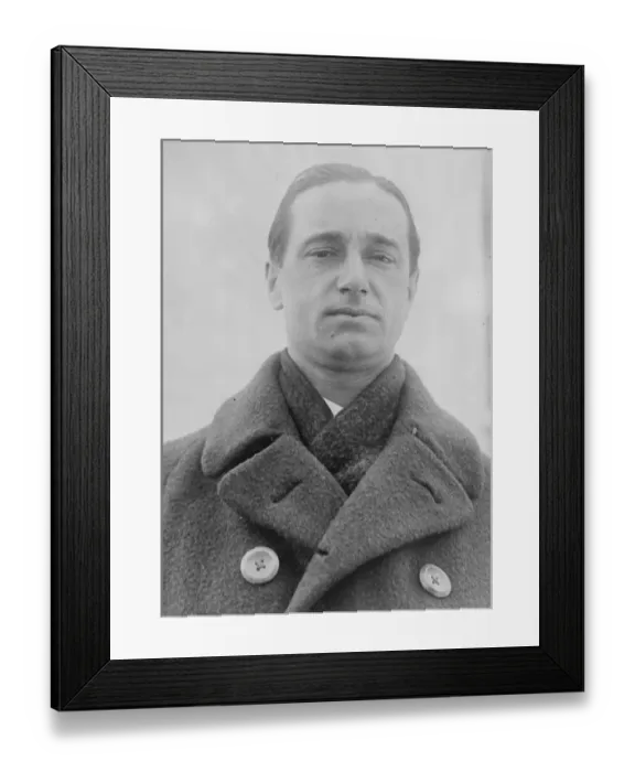 Framed Print : Sir Paul Dukes, writer and MI6 officer. 31 January 1925