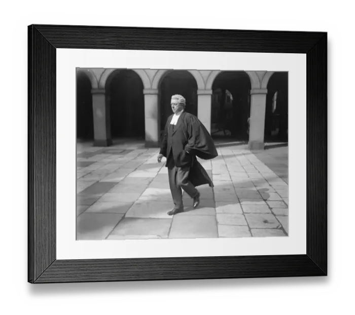 Framed Print : The Mahon Appeal The appeal of P Mahon, who was sentenced to death at Lewes Assizes