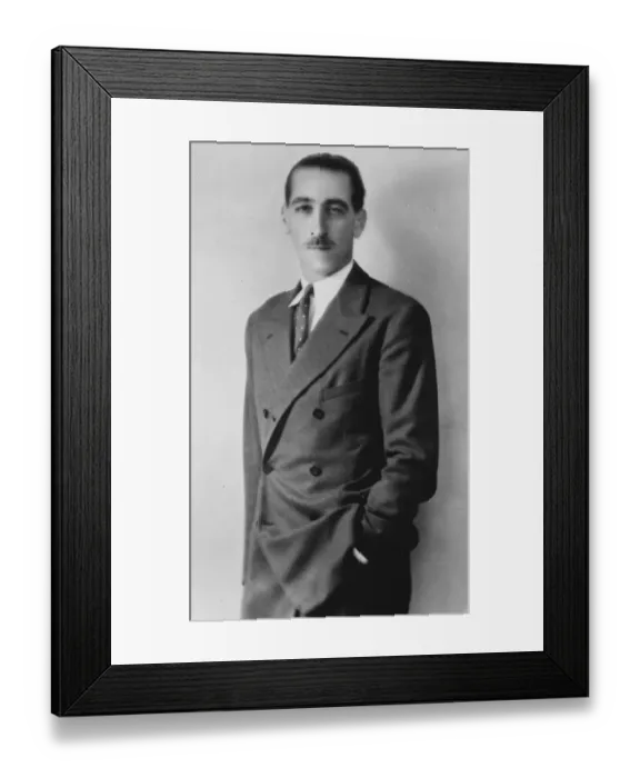 Framed Print : A society engagement. The Marquis de Portaga, whose engagement to Mrs Franck Mackay Framed Print : A society engagement. The Marquis de Portaga, whose engagement to Mrs Franck Mackay