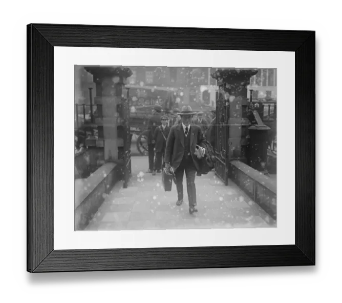 Framed Print : Threatened coal strike. Unity House Meeting Mr Ben Tillett 1920 Framed Print : Threatened coal strike. Unity House Meeting Mr Ben Tillett 1920