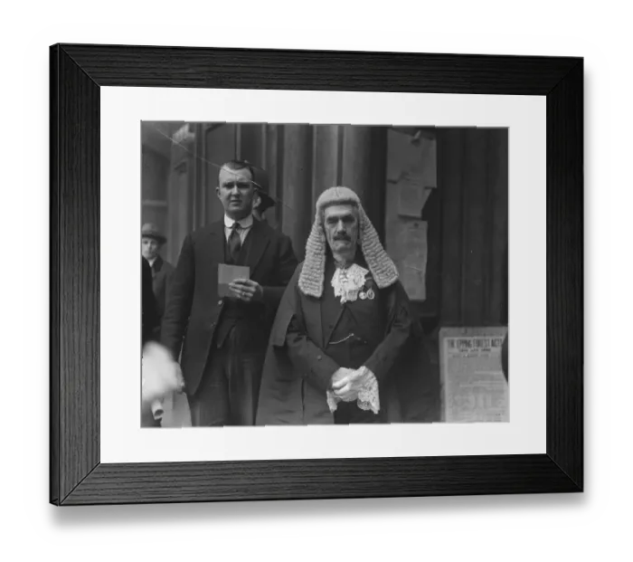 Framed Print : Colonel Sankey The City Remembrancer 1922