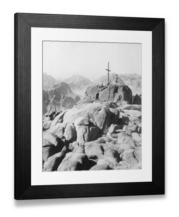 Framed Print : Where Moses received the law. Mount Sinai where Moses received the Ten Commandments from God Framed Print : Where Moses received the law. Mount Sinai where Moses received the Ten Commandments from God