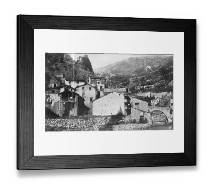 Framed Print : Republic of Andorra. Andorra La Vella. 4 October 1926 Framed Print : Republic of Andorra. Andorra La Vella. 4 October 1926
