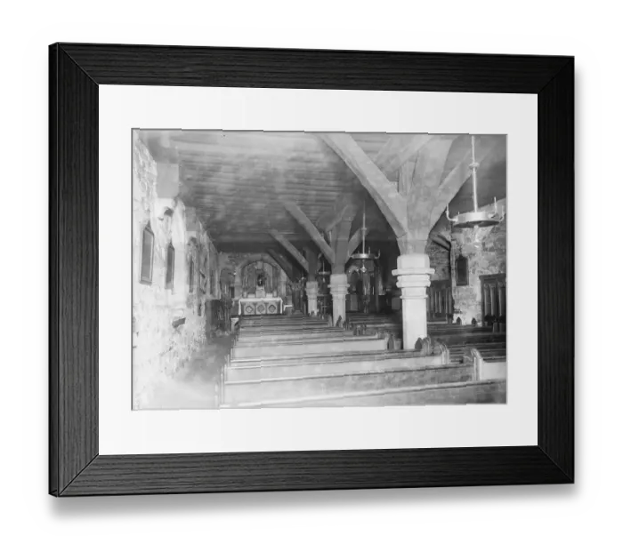 Framed Print : The underground Chapel at St Etheldredas Ely place, Holborn 23 June 1926 Framed Print : The underground Chapel at St Etheldredas Ely place, Holborn 23 June 1926
