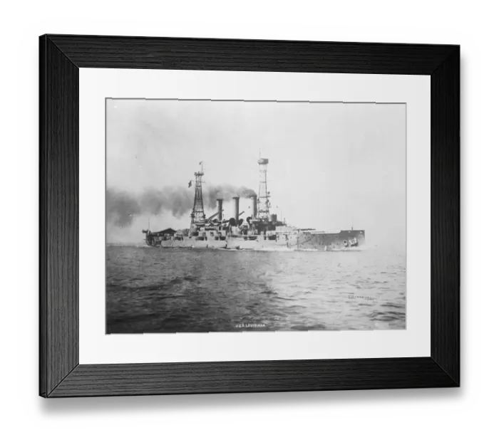 Framed Print : Americas Battleship Missing The Navy Department has recieved a report that
