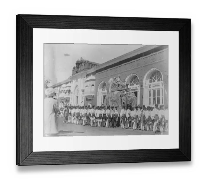 Framed Print : Coronation of Sir Hari Singh as the Maharajah of Kashmir. 29 March 1926 Framed Print : Coronation of Sir Hari Singh as the Maharajah of Kashmir. 29 March 1926