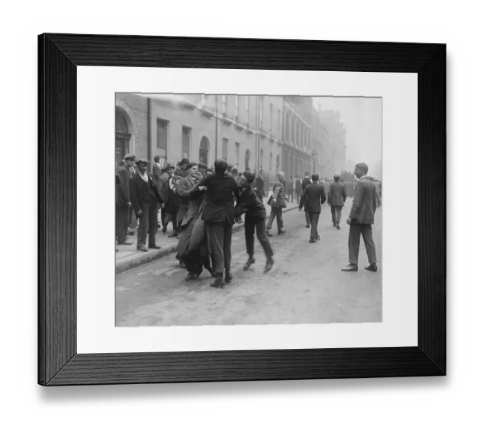 Framed Print : Students from Guys capture Prineas the mascot of University College Hospital 14