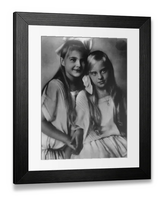 Framed Print : Little Willies little daughters. A new study of the Princess Alexandrine Framed Print : Little Willies little daughters. A new study of the Princess Alexandrine