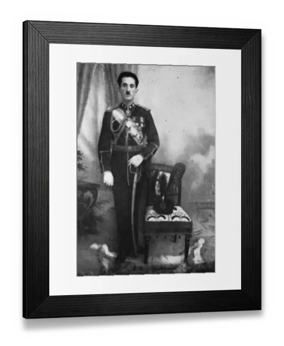 Framed Print : Nadir Khan, Lord Protector of Kabul, Afghanistan. October 1929 Framed Print : Nadir Khan, Lord Protector of Kabul, Afghanistan. October 1929